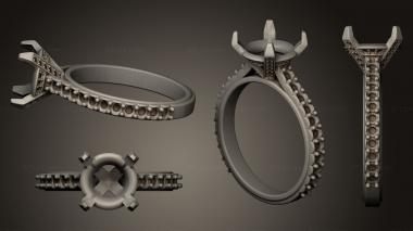 Jewelry rings Ring 010 3d model